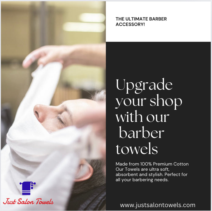 1 Dozen Black Salon Barber Hand Towels – 16x28 Inch, 100% Cotton, Medium Weight & Super Soft (USA Brand)