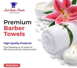 Bleach Resistant Salon Towels Bulk  Cotton Spa Towels Wholesaler USA –  Just Salon Towels USA