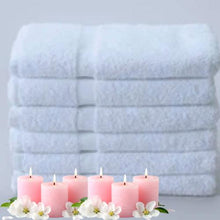 Load image into Gallery viewer, White Salon Towels 16x27" 3lbs - 86/14 Blended