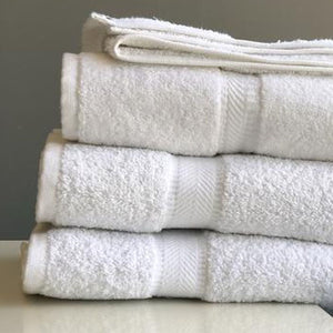 Dobby Border Bath Sheets 20 lbs 35x68" (2 dozen/24 pieces)