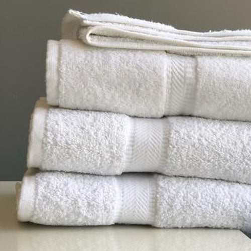 Cotton Craft Denali Luxury Dobby Border Bath Towels 27x56 100% Ring Spun  Cotton White 17Lbs/Dz 3 Dz Per Case Price Per Dz