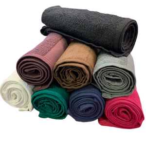 Black Bleach Resistant Salon Towels 16x27"